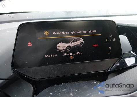 2021 Volkswagen Id.4 Awd Pro из США, поврежденный, VIN WVGJNPE28MP060870